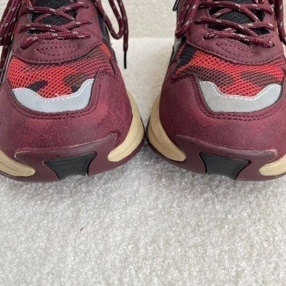 SNKR Project Park Avenue Casual Shoes Mens 9 42 Wine Camo - Picture 3 of 10